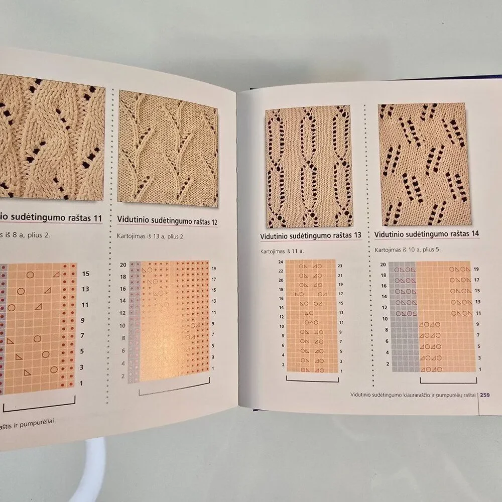 Mary Webb Mezgimas Raštai Ir Technika Knitting Book Lithuanian Language 2008 HC